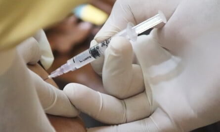erstatning for blodprop efter vaccination