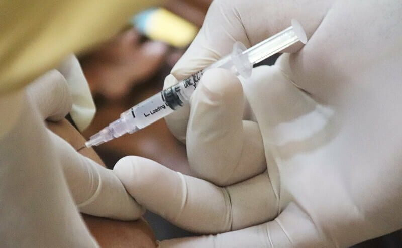 erstatning for blodprop efter vaccination