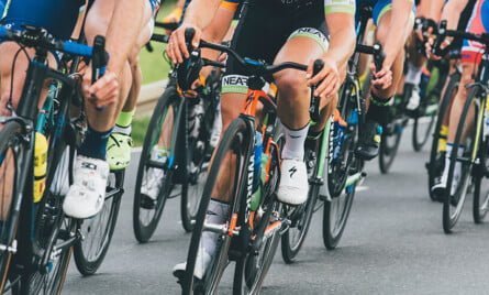 til skade på cykel
