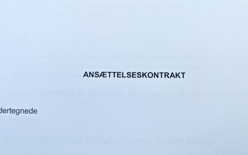 Det skal du være opmærksom på ved udarbejdelse af ansættelseskontrakten
