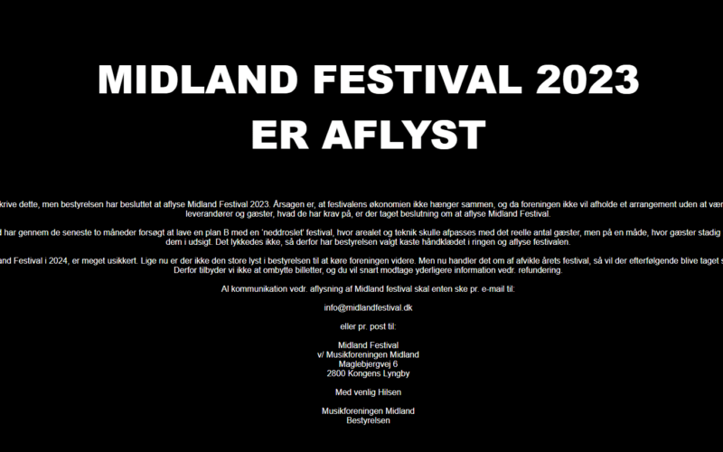 midland festival konkurs