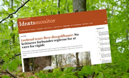 Skovloven er en forbudslov – og det skaber problemer for discgolfbaner
